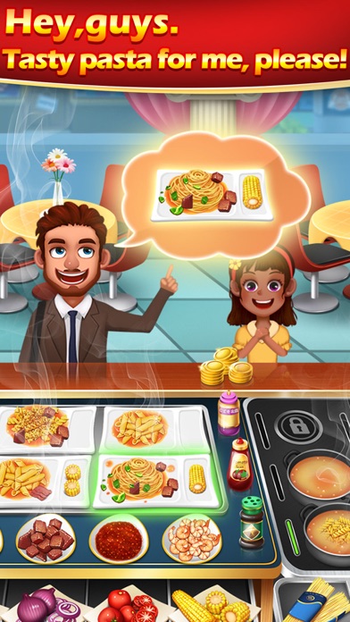 美食烹饪家：欢乐没烦恼的汉堡店厨房做饭游戏 screenshot 2