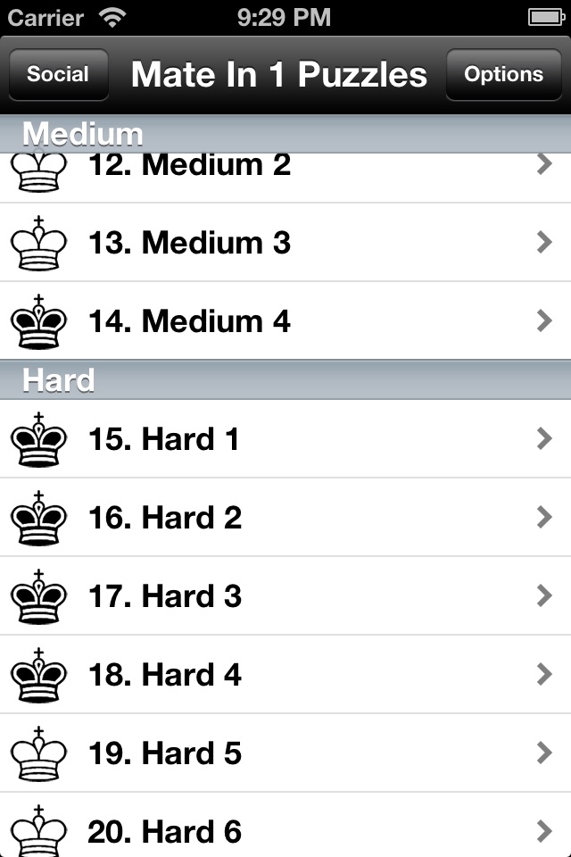 Mate in 1 Chess Puzzles screenshot 2