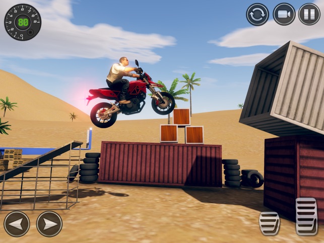 ダートバイクライダースタントゲーム3d をapp Storeで