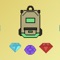 This game is based off of the famous Knapsack problem, where you are given a set of items, each with a weight and a value, and have to determine the number of items to include in your knapsack so that the weight doesn't exceed a limit and you make the most profit