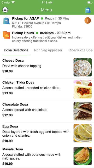 Curry Leaves Indian Restaurant screenshot 2