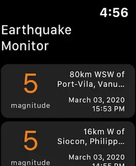 Game screenshot Earthquake Monitor apk