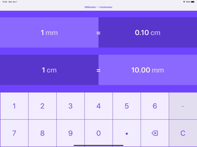 ミリメートル を センチメートル Mm を Cm をapp Storeで