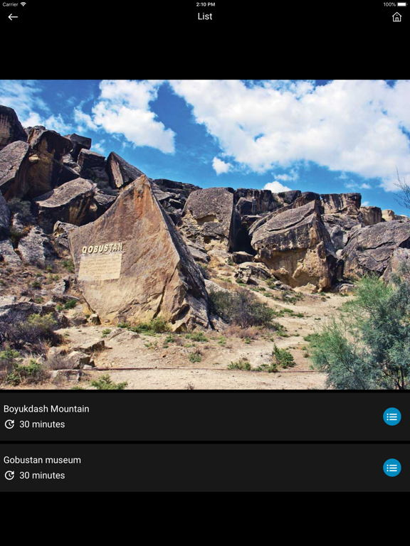 Gobustan audioguide screenshot 3