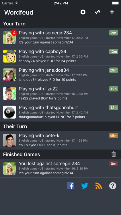 Wordfeud screenshot-1
