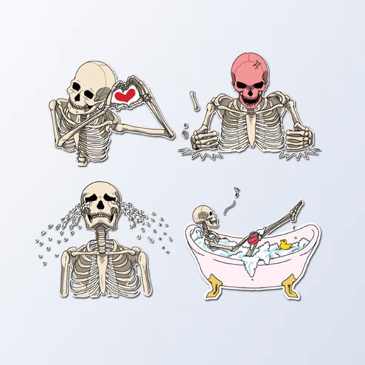 SkeletonMoji - Scary Emojis