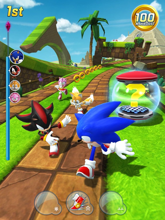 Sonic Forces - бег игра на iPad