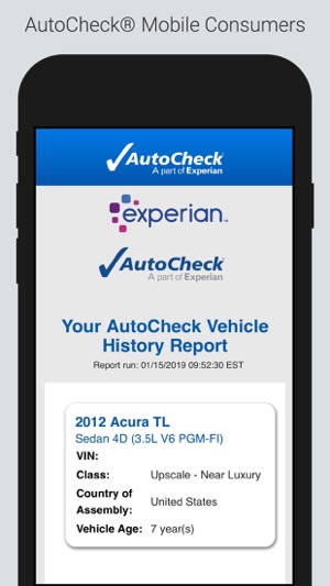 Autocheck Mobile Consumers On The App Store
