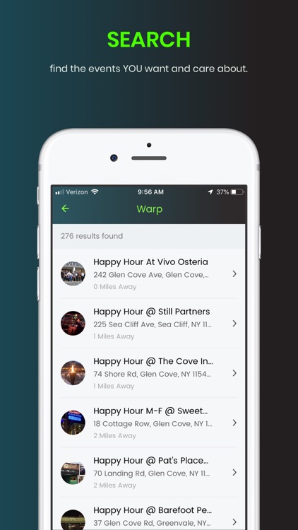WARP - Local Events Near Me screenshot-4