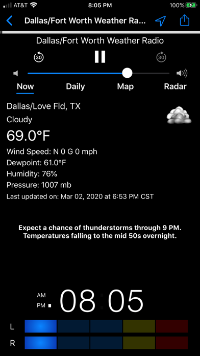 NOAA Weather Radio screenshot