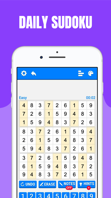 Easy Sudoku : Best Number Game screenshot 3