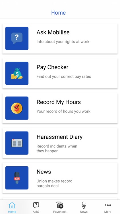 Mobilise For Hospo Voice