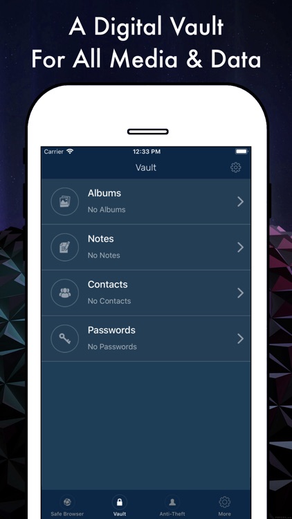 Mobile Security - Safe Vault