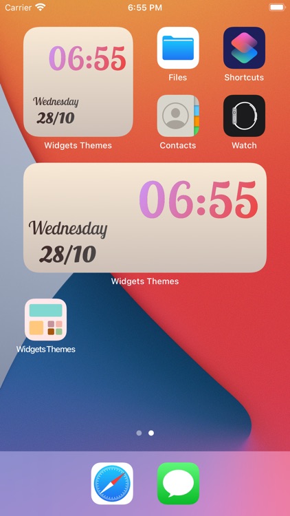 Widgets Themes