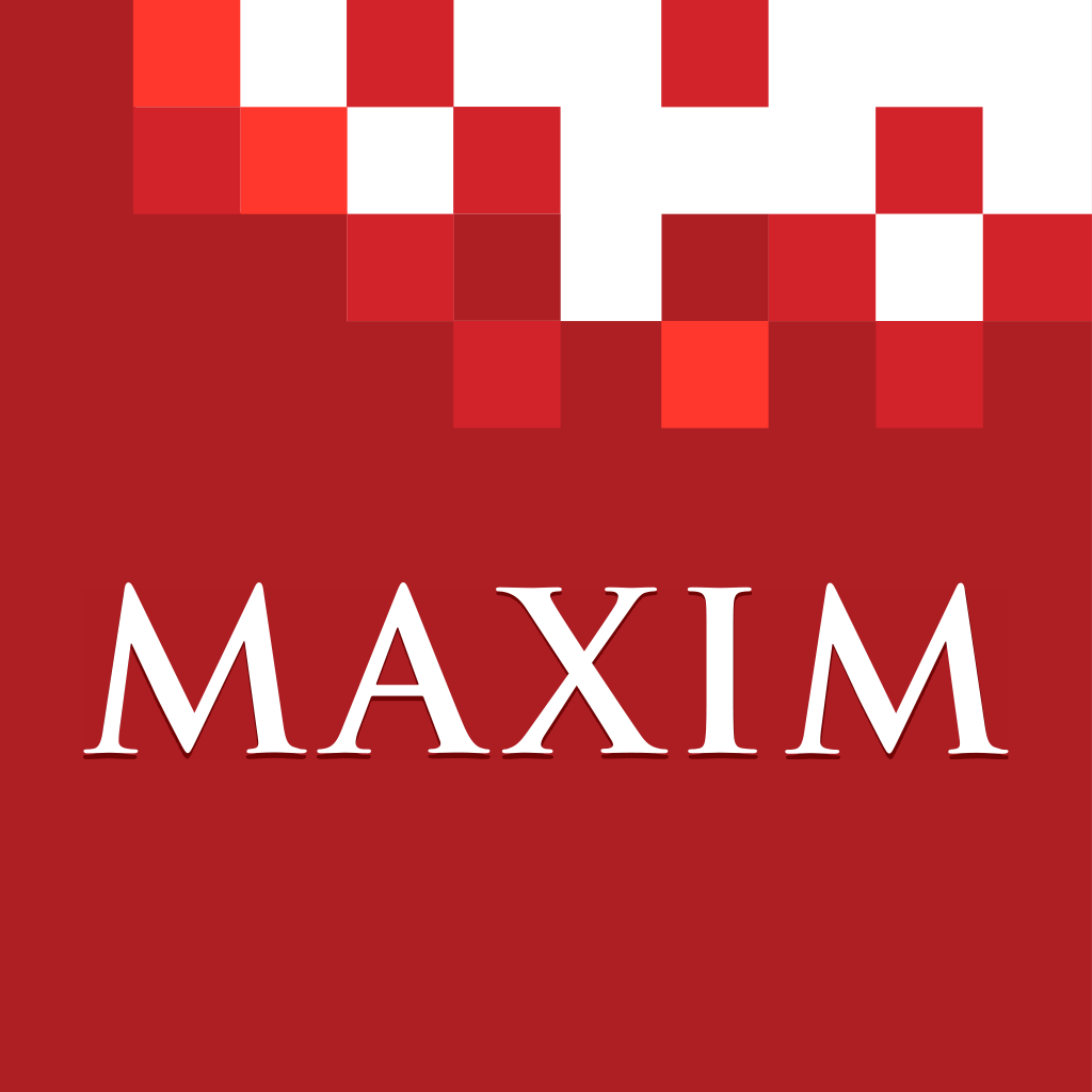 Maxim самых. Maxim icon. maxim logo. журнал иконка.