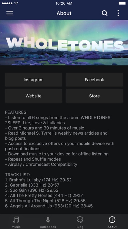 WHOLETONES 2Sleep