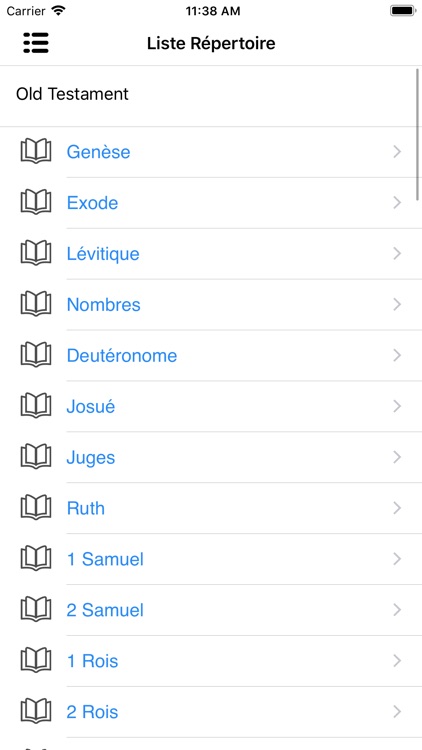 Bible française Livres & Audio