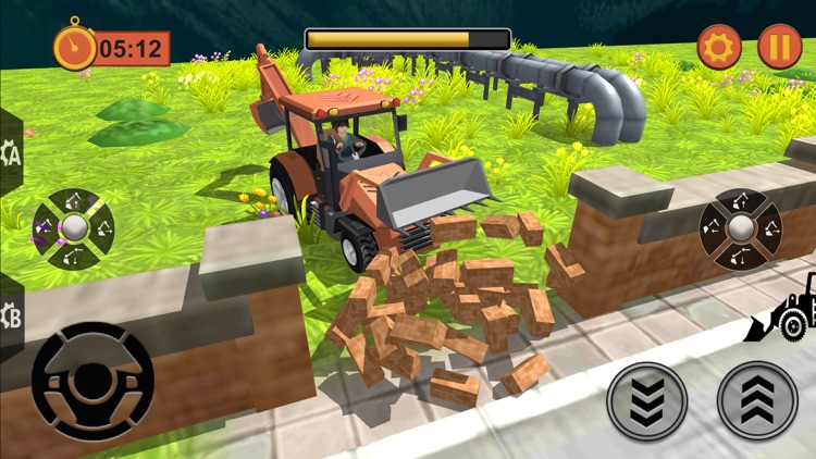 Town Excavator Simulator Pro screenshot-4