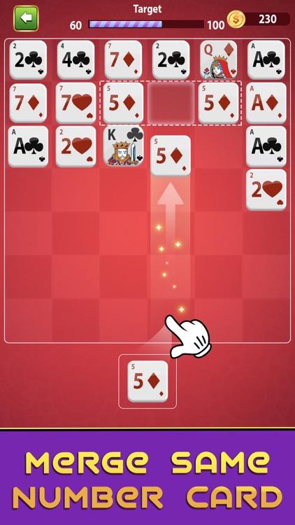 Card Merge Solitaire Game