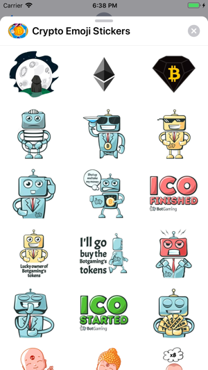 Crypto Emoji Stickers(圖2)-速報App