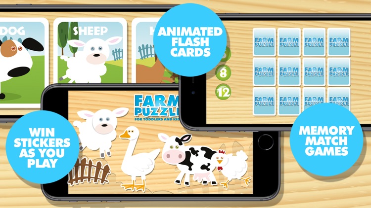 Farm Animal Puzzles