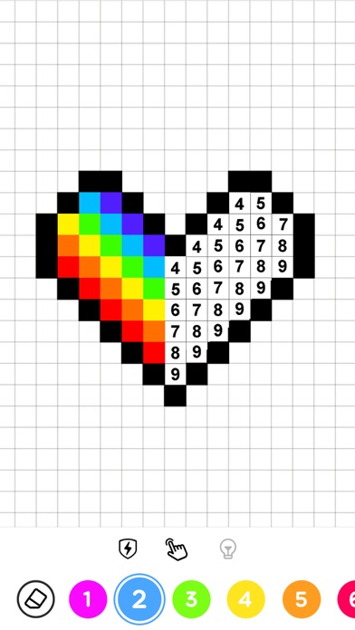 ドット絵数字着色 No Draw Iphoneアプリ Applion