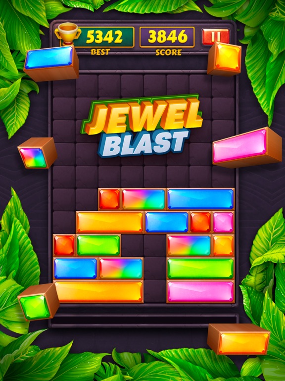 Скачать Jewel Blast  Block Drop Puzzle