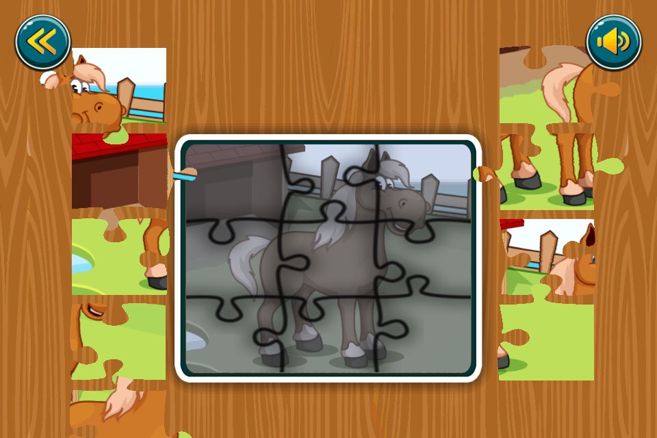 تعلم والعب : حيوانات المزرعة screenshot 2