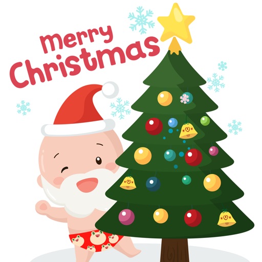 Christmas BoKid Funny Stickers Icon