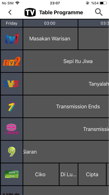 Malaysia TV Schedule & Guide screenshot-3