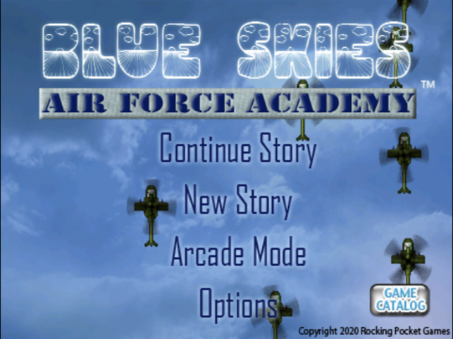 Blue Skies, game for IOS