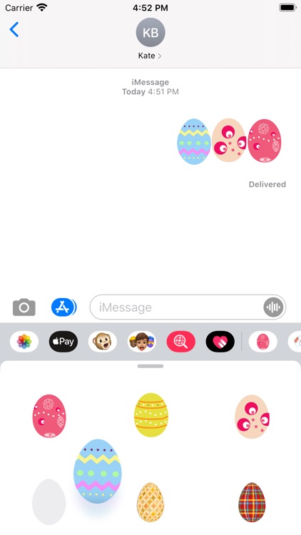 Sticker Easter festival screenshot-4