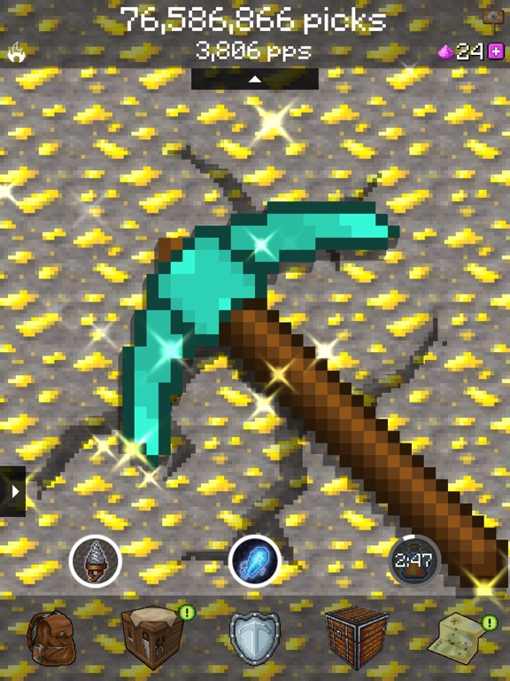 PickCrafter - Idle Craft Game на iPad