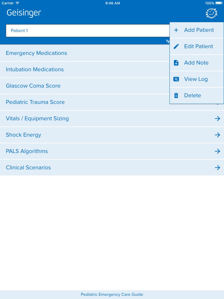 Geisinger Peds Emergency Guide screenshot 2