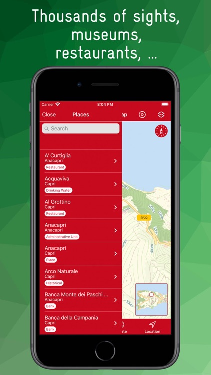 Capri Offline Map