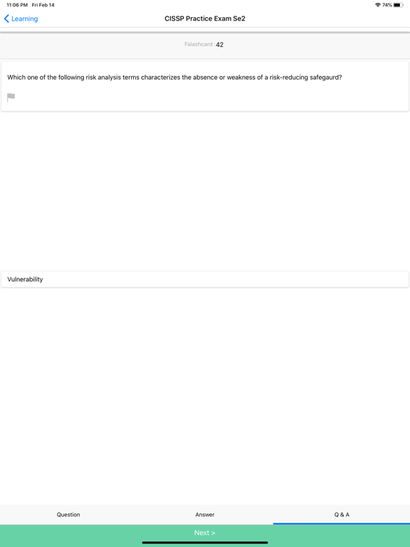 Screenshot #4 pour CISSP Exam Prep Notes&Quizzes