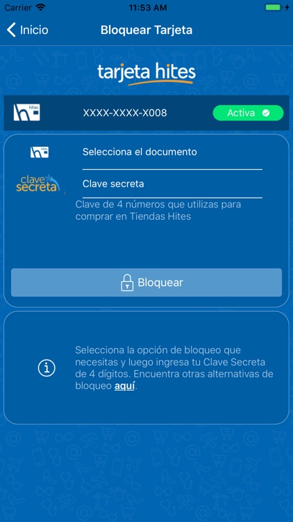 Tarjeta Hites screenshot-7