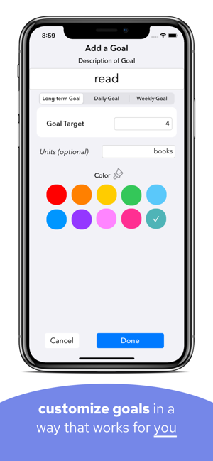 Achieve: Goal Tracker(圖4)-速報App