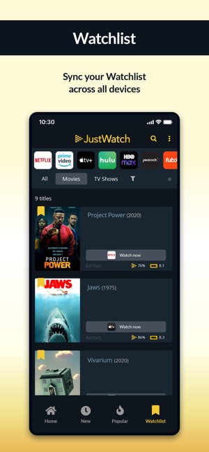 Justwatch Movies Tv Shows On The App Store