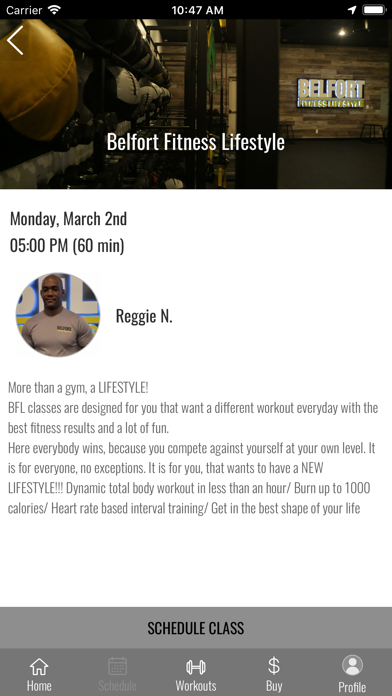 Belfort Fitness Lifestyle screenshot 3