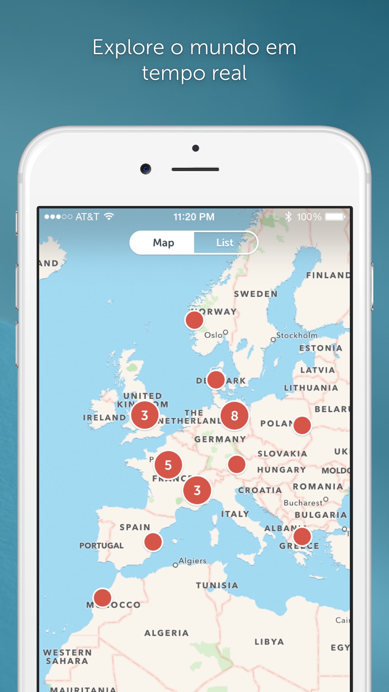 Screenshot do app Periscope