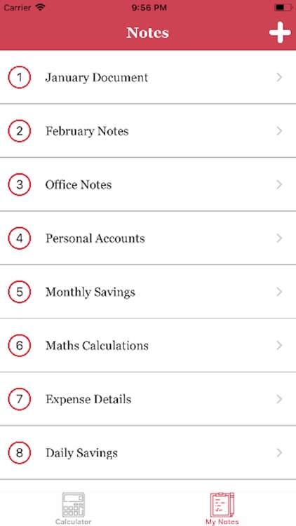 Scientific Calculator & Notes