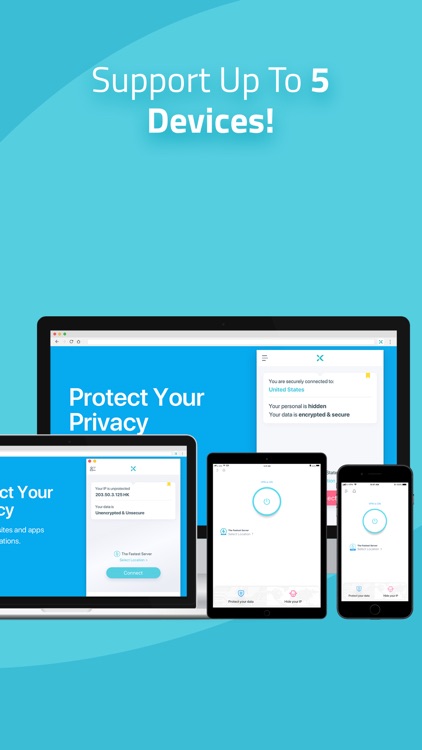 X-VPN Unlimited VPN Proxy screenshot-3