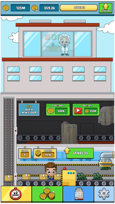Idle Delivery Tycoon screenshot 2