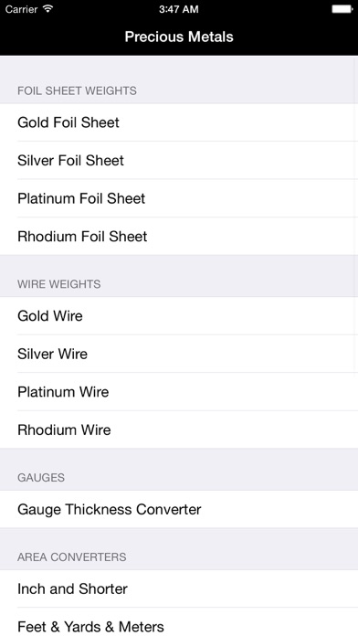 How to cancel & delete Precious Metal&Gem Calculator from iphone & ipad 2