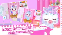 Game screenshot Pony Hair Salon:cooking apk