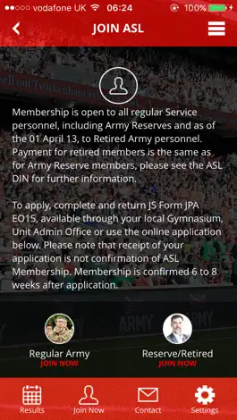 Game screenshot Army Sports Lottery App hack