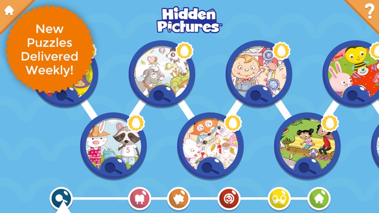 Hidden Pictures Puzzle Town