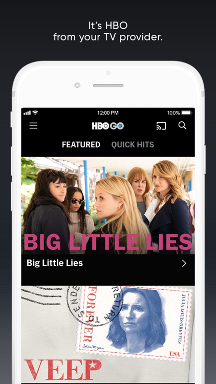 HBO GO: Stream with TV Package