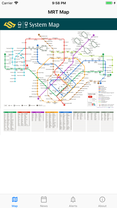 SG MRT Map screenshot 4